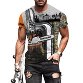 Custom Name Logger 3D Shirt, Arborist gift shirt for men women, Short Sleeve unisex Tee Casual Wear