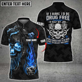 Mostprints Mechanic Skull Custom Name Multi Color Printed 3D Shirt ( 4 Colors )