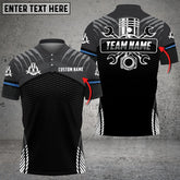 Mostprints Auto Mechanic Custom Name Multi Color Printed 3D Shirt ( 4 Colors )