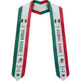 Customized Mexican Graduation Stoles, Mexican American Sash for Graduation 2025, Graduation Sash 2025 Gifts