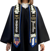 Personalized Honduran Graduation Sash, Honduras Graduation Stole Custom, Honduran American Flag Graduation Sash 2025