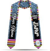Personalized Guatemalan Graduation Stole 2025, Custom Guatemala Flag Sash, Guatemala Graduation Stole Class of 2025