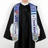 Custom Salvadoran Graduation Stole, Graduation El Salvador Sash, Salvadoran Graduation 2025 Sash