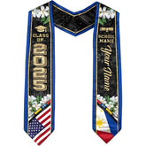 Customized Filipinos Graduation Stole 2025, Filipinos American Flag Graduation Sash, Philippines Graduation Sash 2025