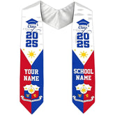 Customize Filipino Graduation Sash 2025, Philippines Graduation Stole 2025, Philippine Graduation Sash