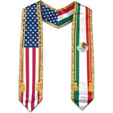 Mexican Graduation Sash 2025 Gift, Mexico Graduation Stole Class Of 2025, Graduation 2025 Sash Mexican American