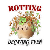 Rotting Decaying Bubble-free stickers