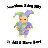 Being Silly Bubble-free stickers