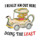 Doing the Least Bubble-free stickers