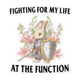 Fighting at the Function Bubble-free stickers