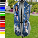 Personalized Congrats 2025 Graduation Stole, Graduation Stole Custom School Name, Your Name, Graduation Sash Gift, Class of 2025 Grad Sash