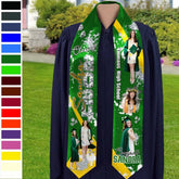 Personalized Congrats 2025 Graduation Stole, Graduation Stole Custom School Name, Your Name, Graduation Sash Gift, Class of 2025 Grad Sash