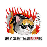 Morbid Curiosity Bubble-free stickers