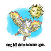 Victim to Hubris Bubble-free stickers