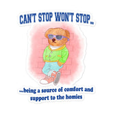 Cant/Wont Stop Bubble-free stickers