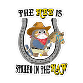 Hee Haw Bubble-free stickers
