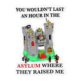 Asylum Bubble-free stickers