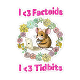 Factoids Bubble-free stickers