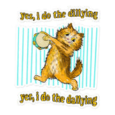 Dilly Dally Bubble-free stickers