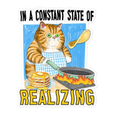 Realizing Bubble-free stickers
