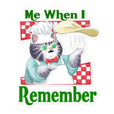 Remembering Bubble-free stickers