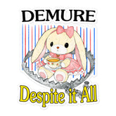 Demure Bubble-free stickers