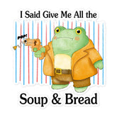 Soup and Bread Bubble-free stickers