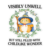 Unwell Bubble-free stickers