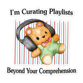 Playlists Bubble-free stickers