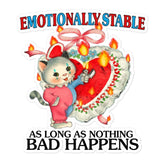 Emotionally Stable Bubble-free stickers