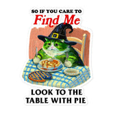 Pie Table Bubble-free stickers