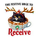 Festive Urge Bubble-free stickers