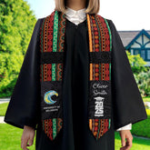 Personalized Mexican Stole, Custom Mexican Graduation Stole, Mexican Stole Graduation Class Of 2025, Mexican Graduation Sash TD-0122-Q0T6