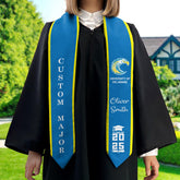 Personalized Graduation 2025 Stoles, Custom Class Of 2025 Stoles, Your High School Grad Sash, Any University Grad Stoles Sash TD-0122-MG4I