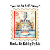 Self-Aware Bubble-free stickers