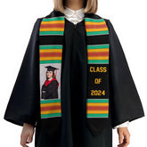 Personalized Graduation 2025 Stoles, Custom Class Of 2025 Stoles, Your High School Grad Sash, Any University Grad Stoles Sash TD-0416-KQIN