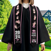 Personalized Nursing Stole, Custom Nursing Graduation Stole, RN Nursing Stole Graduation Class Of 2025, Nursing Graduation 2025 TD-0411-FTV2