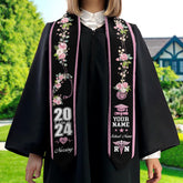 Personalized Nursing Stole, Custom Nursing Graduation Stole, RN Nursing Stole Graduation Class Of 2025, Nursing Graduation 2025 TD-0411-RE0P