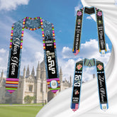 Personalized Guatemalan Graduation Sash 2025, Custom Graduation American Flag Stole, Guatemala Graduation Stole, Guatemalan Graduation 2025