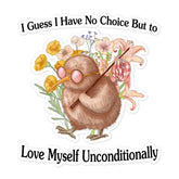 Love Yourself Bubble-free stickers