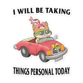 Taking it Personal Bubble-free stickers