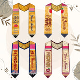 Custom Teacher Graduation Stole Class Of 2025, Teacher Stole 2025,Teacher Stole, Pencil Stole Graduation For Teachers, Sash For Teacher