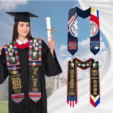 Custom Filipino Graduation Sash 2025,Filipino Graduation Sash,Philippines American Flag Stole,Philippines Graduation Stole,Graduation Gift