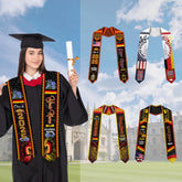 Personalized Germany Stole,Custom Germany Graduation Sash,Germany American Flag Graduation Sash 2025,Germany Stole,Germany Sash