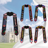 Personalized Dominicans Sash 2025, Dominican Republic Graduation Stole, Dominicans American Graduation 2025,Custom Graduation Stole 2025