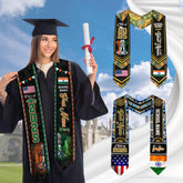 Personalized India Stole,Custom India Graduation Sash,India American Flag Graduation Sash 2025,India Stole,Indian Graduation Stole, India