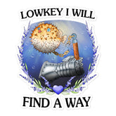 Find a Way Bubble-free stickers