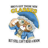 New Glasses Bubble-free stickers