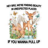 Unexpected Places Bubble-free stickers