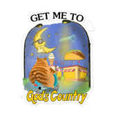Gods Country Bubble-free stickers